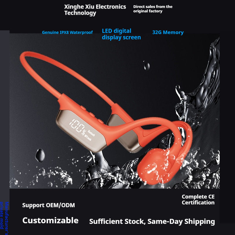 AquaVibe Swim-Proof Bone Conduction Headphones