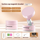 Foldable Magnetic Vacuum Car Phone Holder Foldable Suction Cup
