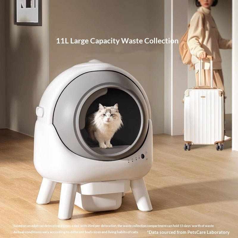 Smart Fully Enclosed Cat Litter Box